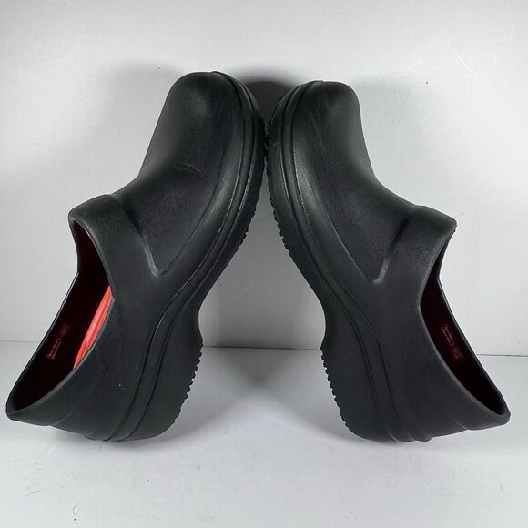 Crocs Neria Pro II Black Slip On Work Clogs Slip Resistant Women's Size 7 - Picture 5 of 8